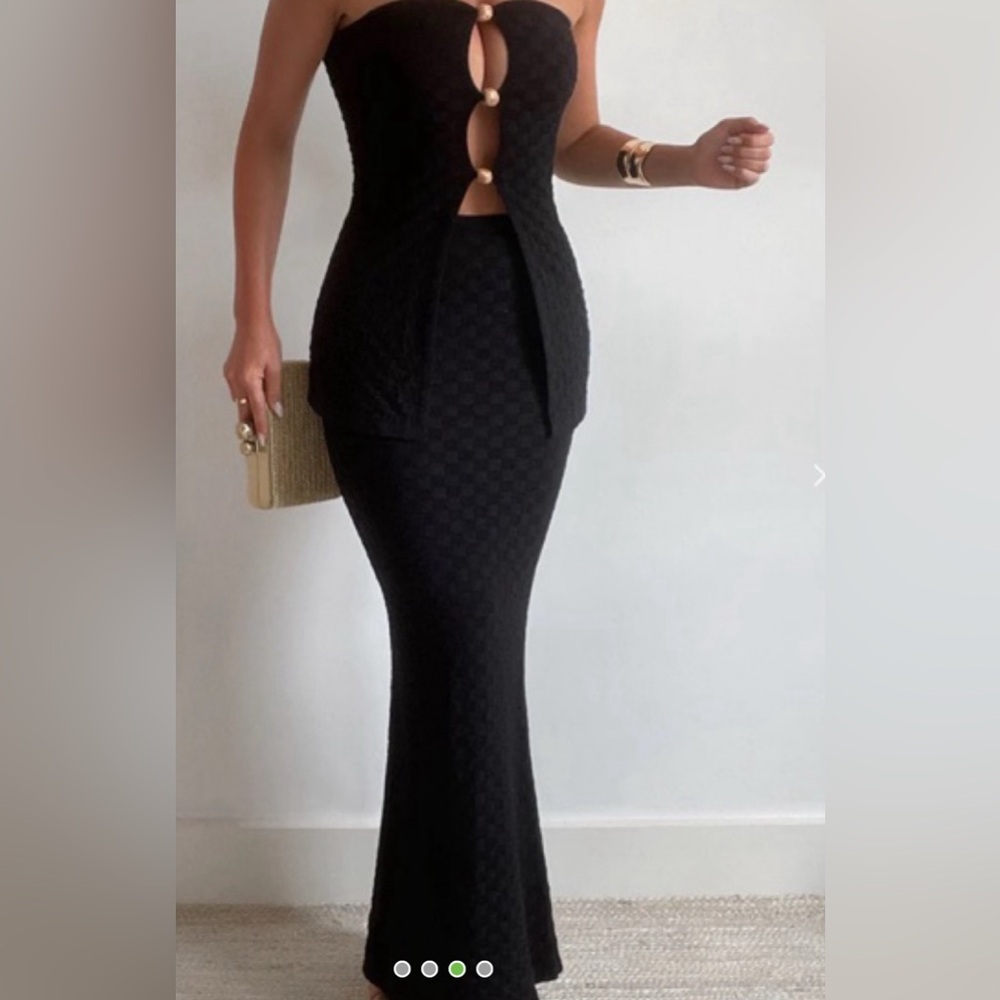 Runaway the Label Black Two Piece Set